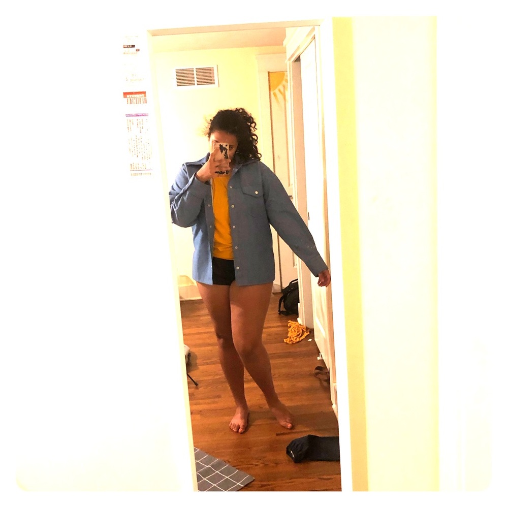 VINTAGE NEVER WORN big yank work shirt